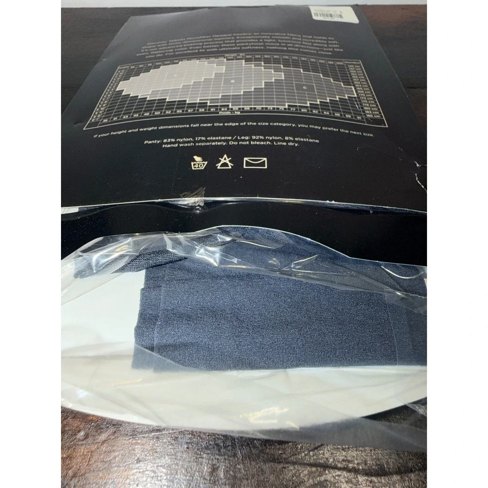 Talbots Microfiber Opaque Control‎ Top Tights Grey Flannel Size C